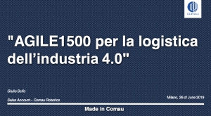 "AGILE 1500 per la logistica dell'industria 4.0"